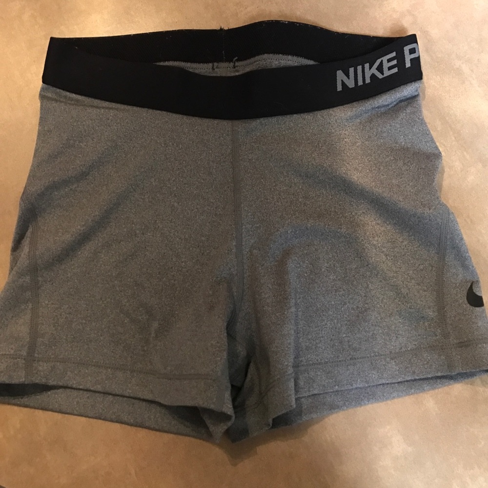 Nike pro dry fit spandex shorts