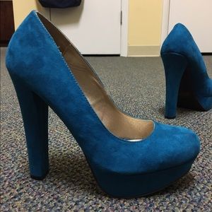 Shi by Journey Royal Blue Heels