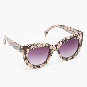 Quay Inspired Japanese Cherry Blossom Sunglasses
