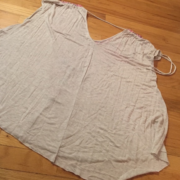 Free People moon dance oatmeal pink floral - Picture 8 of 8