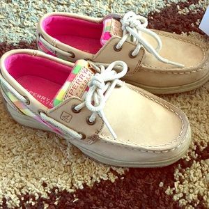Little girls Sperrys
