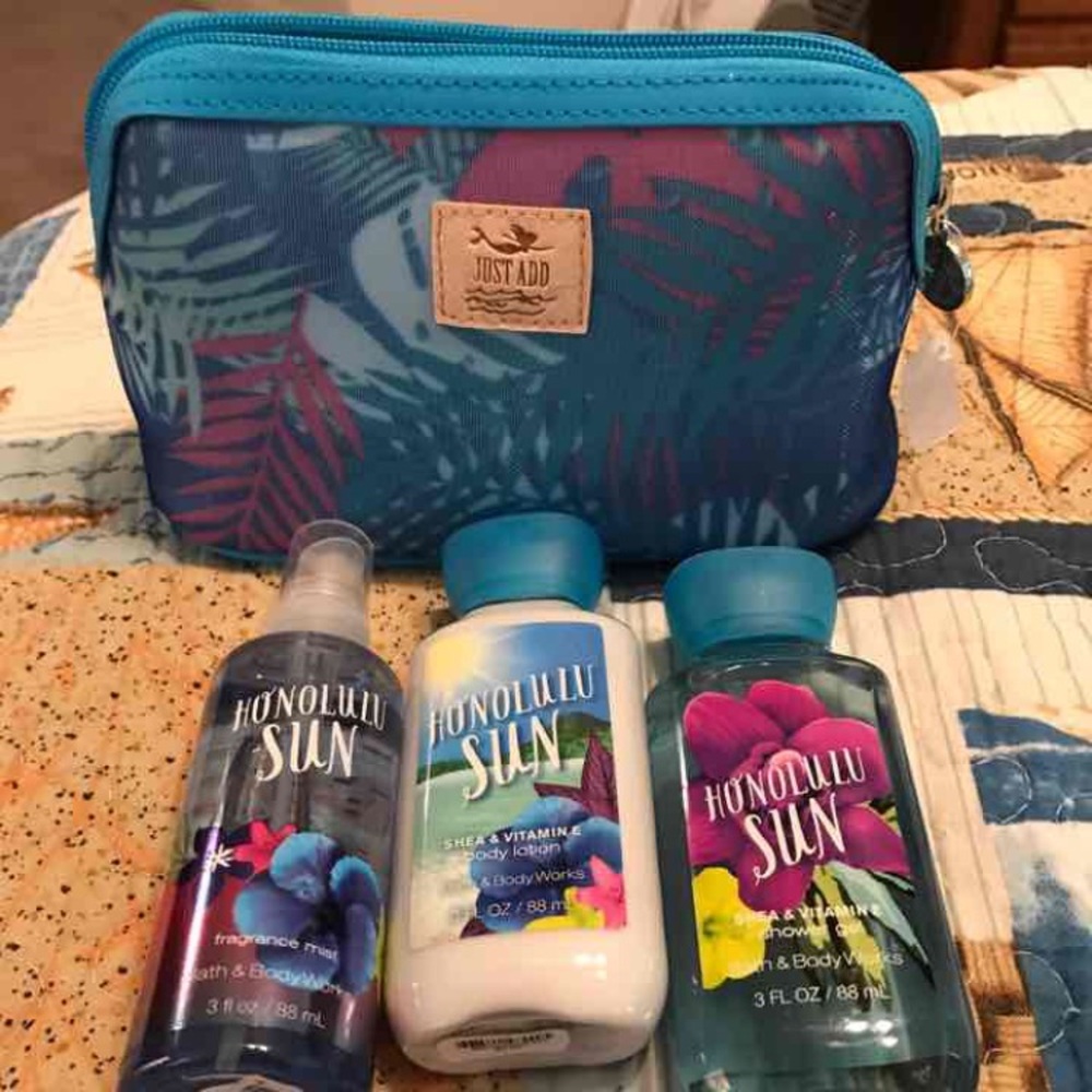 Honolulu sun bath & body works lot