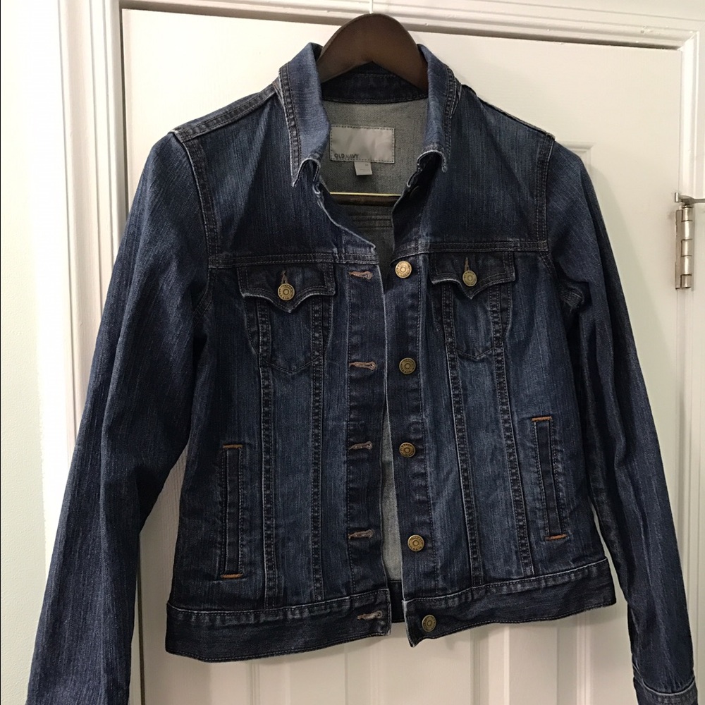 Old Navy cropped denim jacket