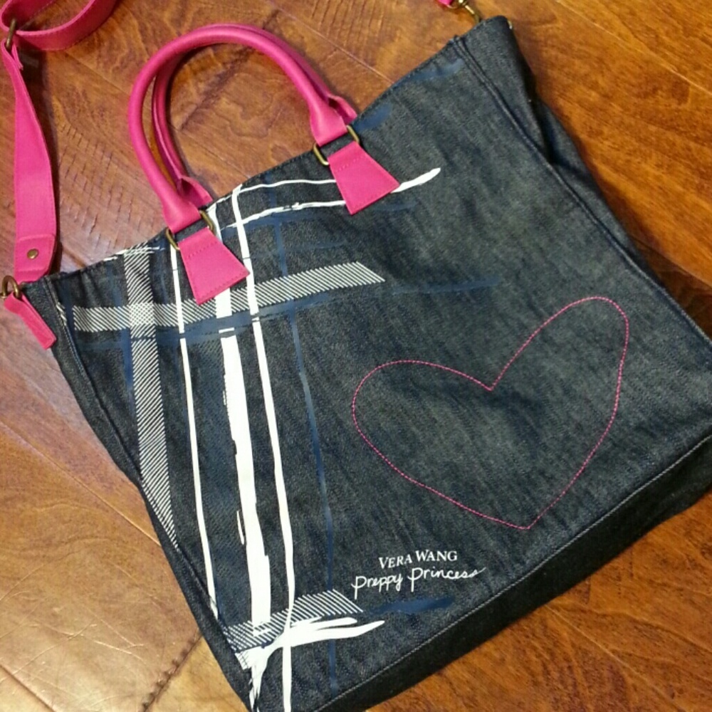 Vera Wang Preppy Princess Crossbody / Tote