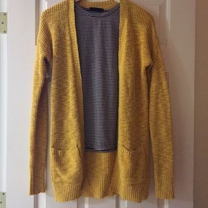 Mustard Cardigan XS But will fit bigger