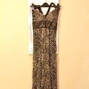 Sue Wong beaded evening gown