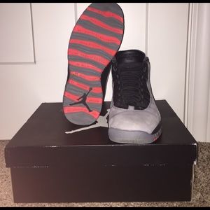 Jordan 10 "cool grey" or "infrared"