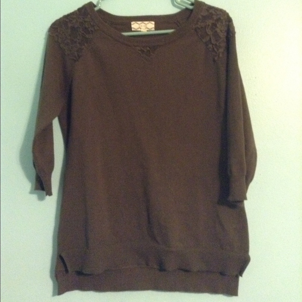 Olive Green pink.rose Sweater