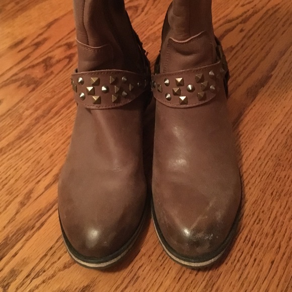 NWOT Knee high leather boots - Picture 3 of 4