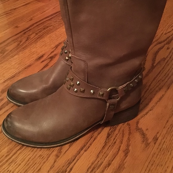 NWOT Knee high leather boots - Picture 4 of 4