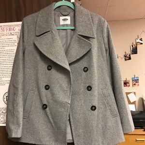 Gray Pea Coat