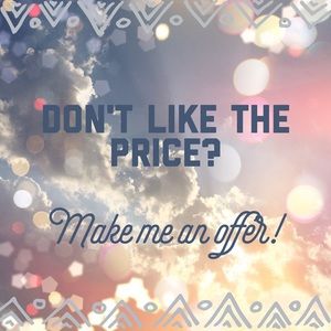 Don't like the price?  Make me an offer! 🧡