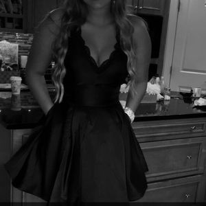 Black homecoming dress
