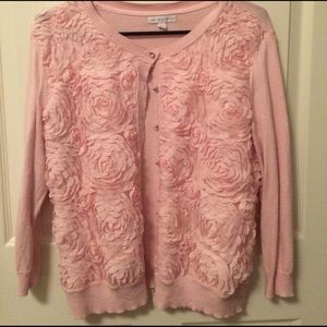 Pink NY& Co cardigan