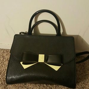 Black Top Handle Handbag