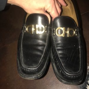 Salvatore Ferragamo dress loafers.