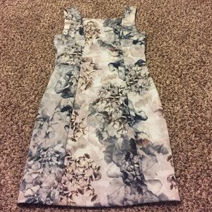 Neutral Floral H&M Dress