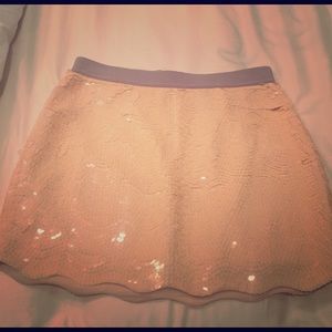 Sequin skirt