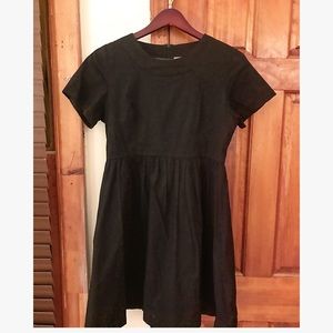 Anthropologie Virginia Vanessa black cotton dress