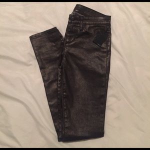 NWT Joe's Skinny Wax-Coated Jeans