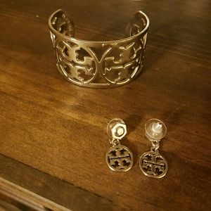 Tory Burch Earrings and Bracelet