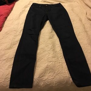 GAP high rise skinny jeans-dark wash