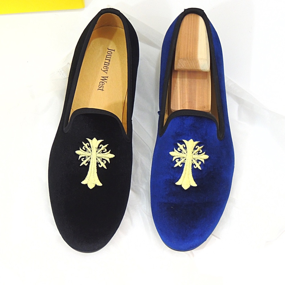 HP🎉Last One🔥NIB Journey West Black Cross loafers - Picture 5 of 6