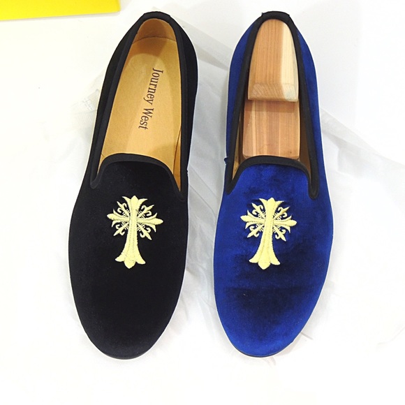 HP🎉Last One🔥NIB Journey West Black Cross loafers - Picture 5 of 6