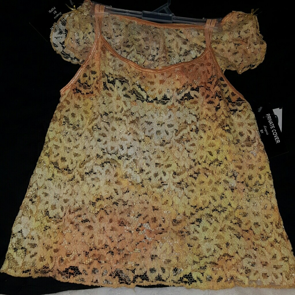 POPSI Lace Cami/Panties Bundle Set size Large