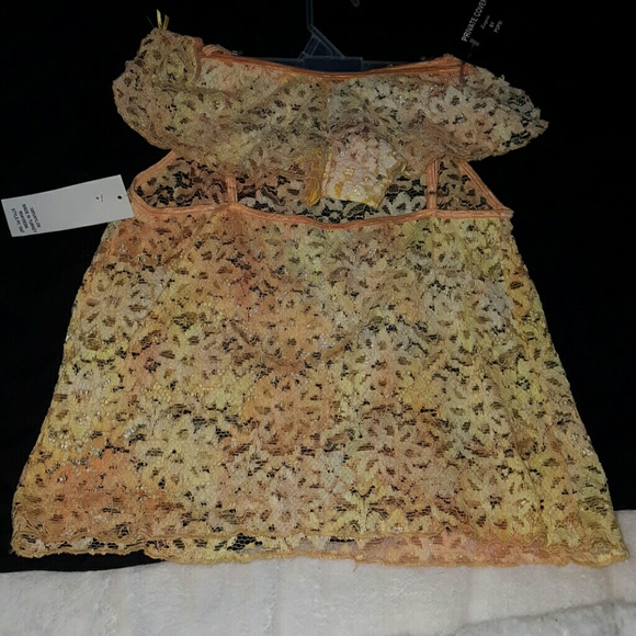 POPSI Lace Cami/Panties Bundle Set size Large - Picture 3 of 4