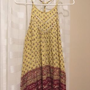 Bright floral tank top