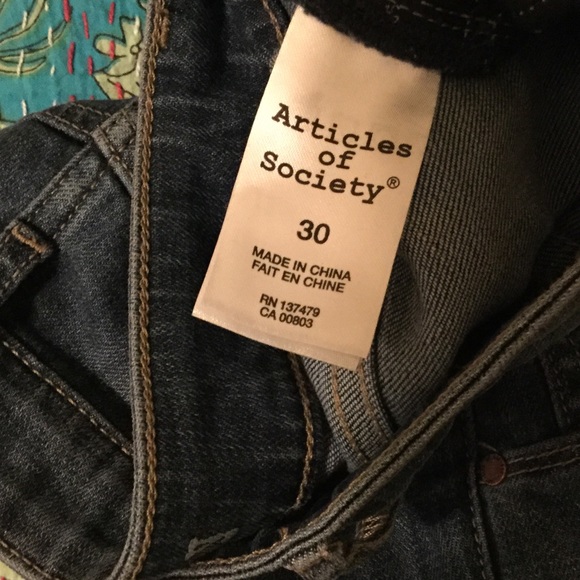 🚫SOLD🚫 ☮️Articles of Society Santana jeans☮️ - Picture 7 of 8