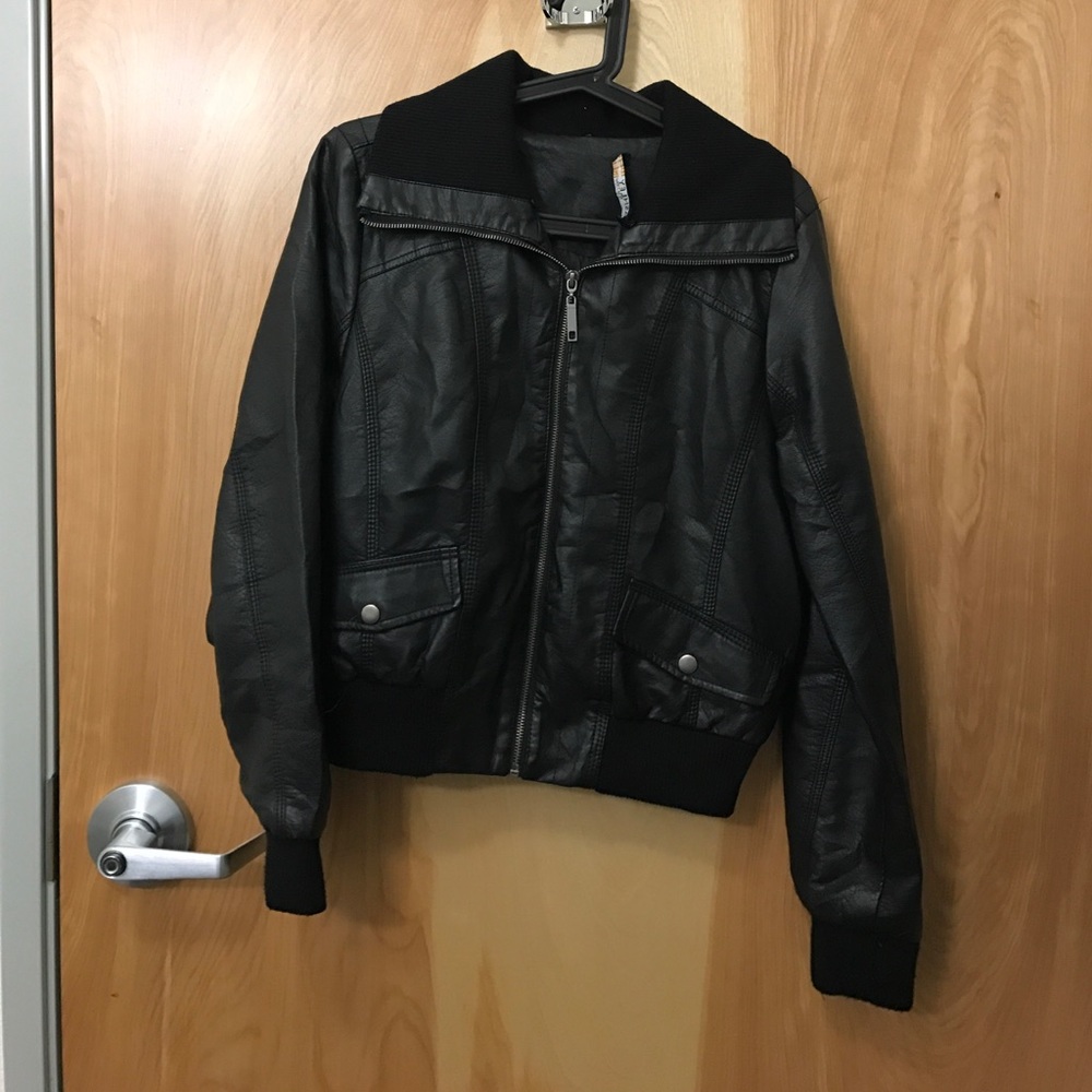 Leather Jacket (Black)