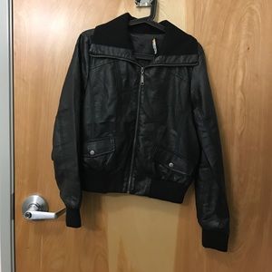 Leather Jacket (Black)