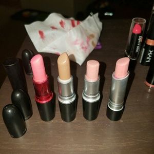 9 Authentic MAC lipsticks