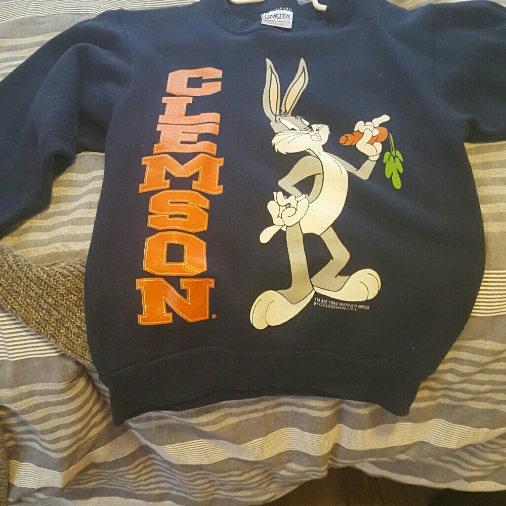 Vintage Clemson crewneck