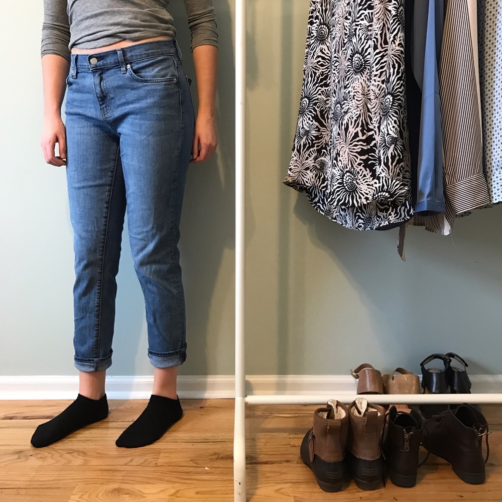 Gap Skinny Cropped Jeans