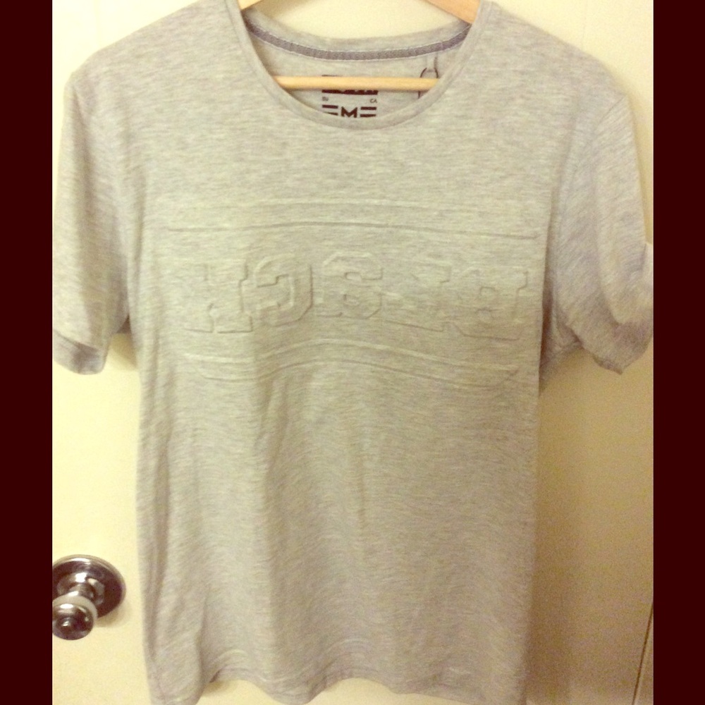 White "Black" Tee
