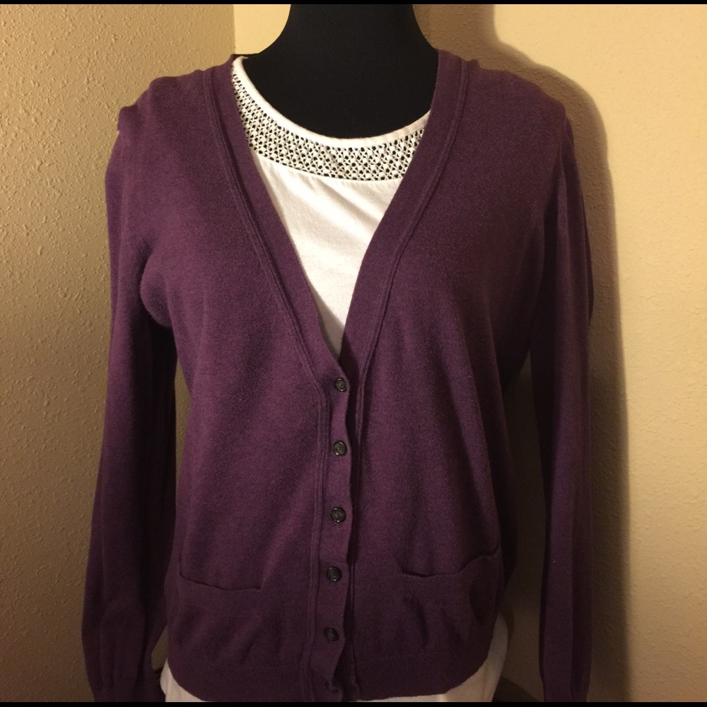 Tommy Hilfiger purple sweater