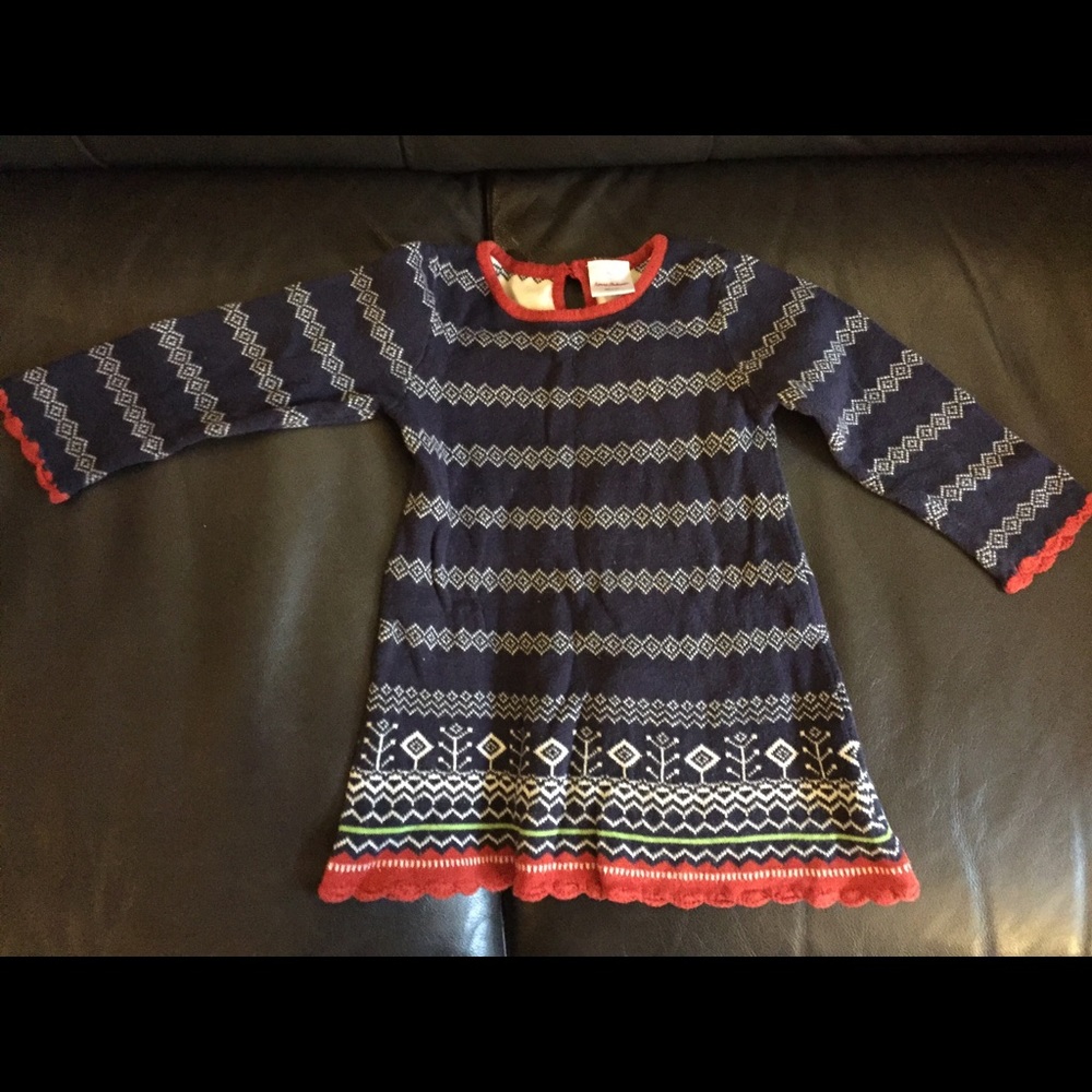 Hanna Andersson knit dress.