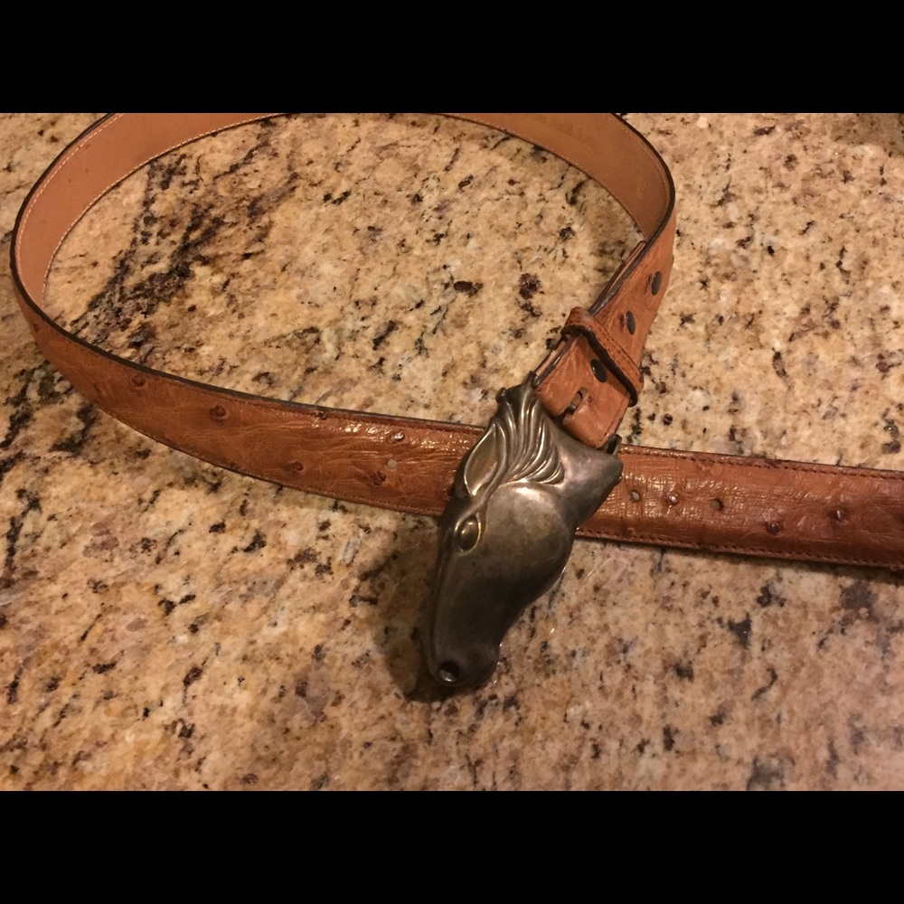 Ostrich Belt by James Reid