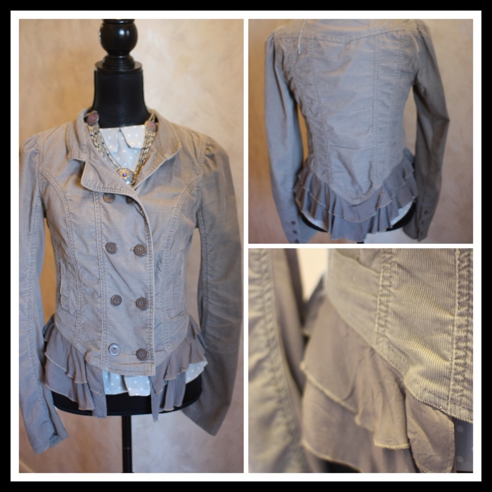 Free People corduroy jacket