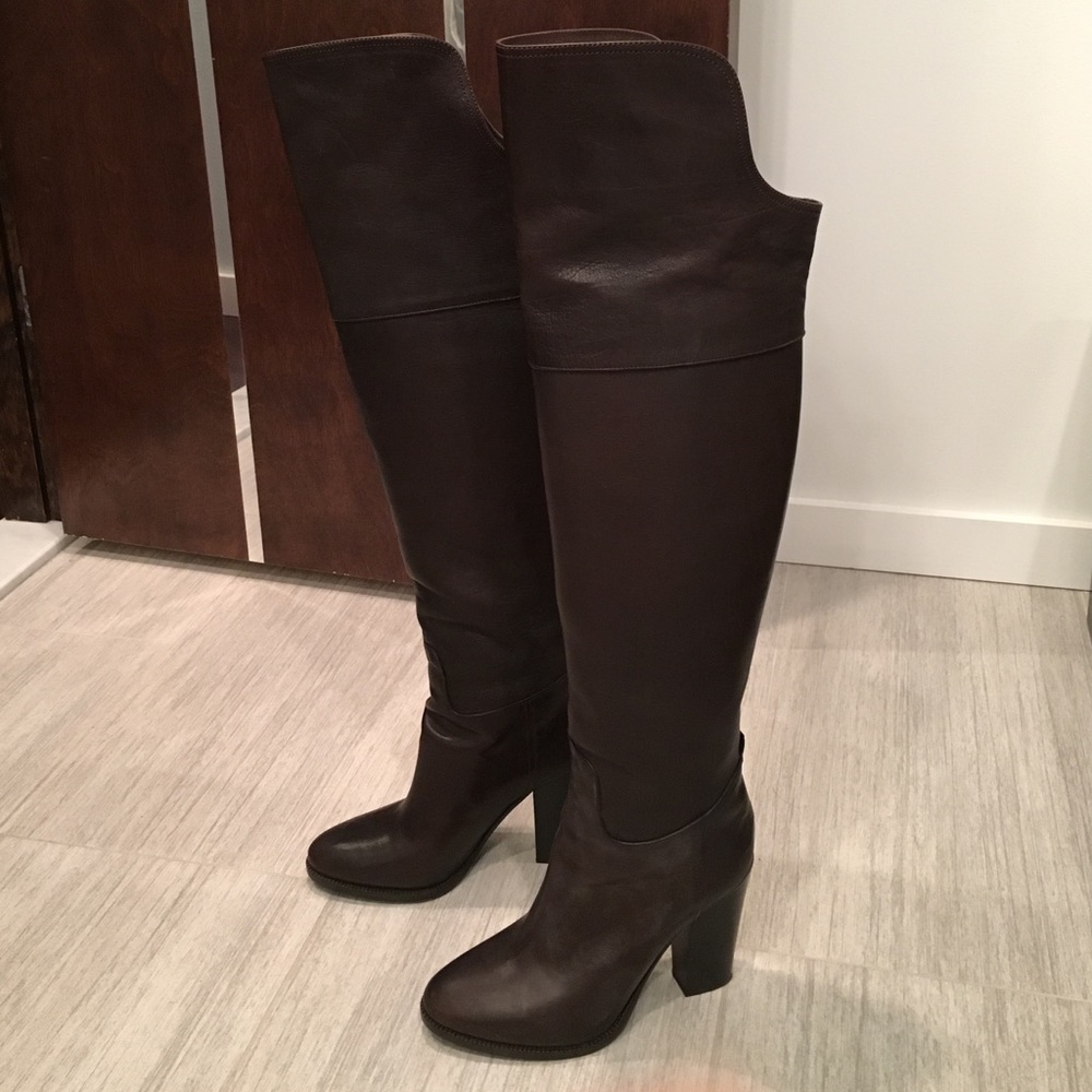Ralph Lauren Collection Over the Knee Boots