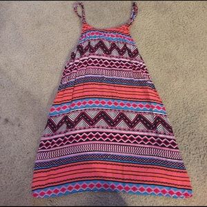 patterned sundress