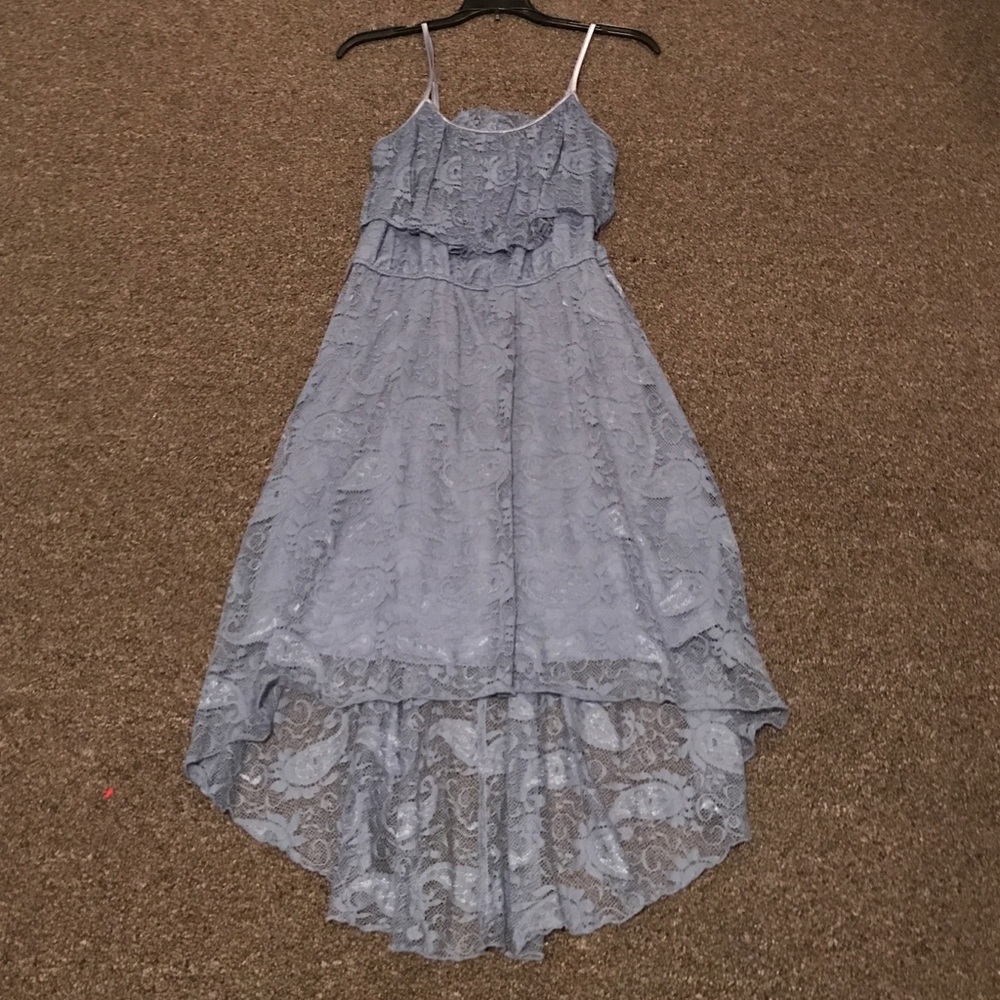 Indio Paisley High-Low Dress