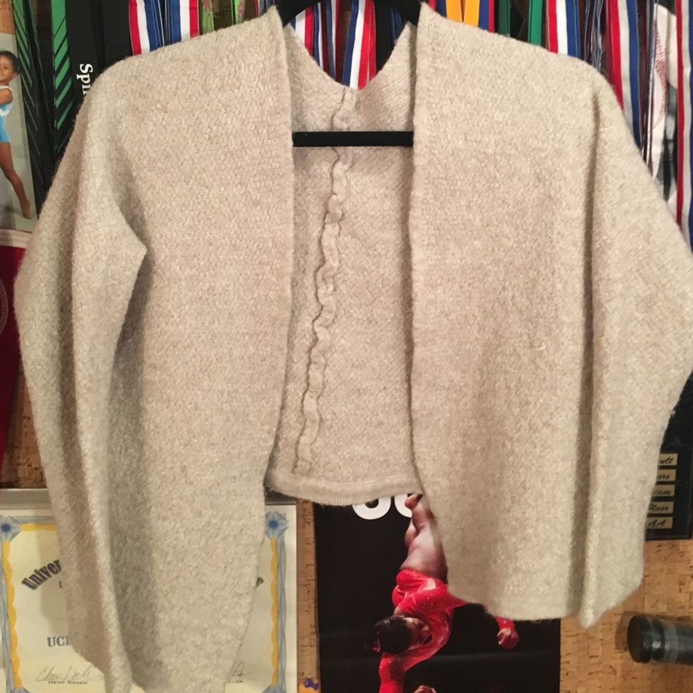 Brandy cropped cardigan