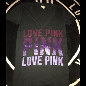 VS PINK BLING TEE