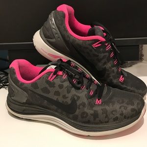 Cheetah leopard Nike lunarglide 8.5