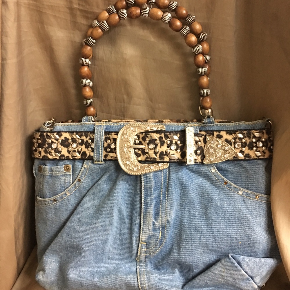 Denim purse