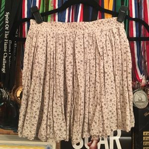 Brandy Melville floral miniskirt